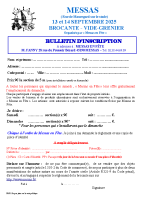 Brocante A5 2025